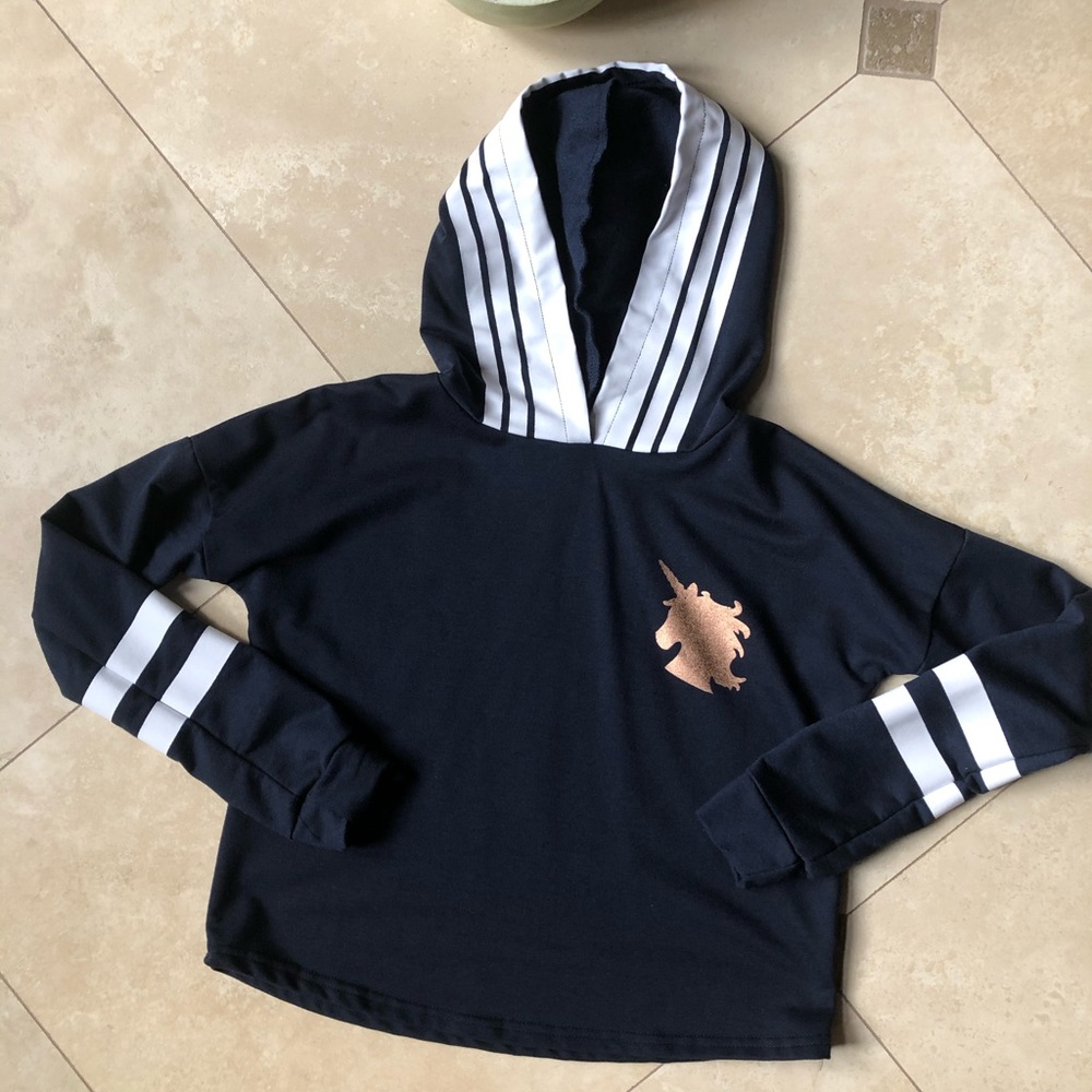 Sequined Unicorn Hoodie